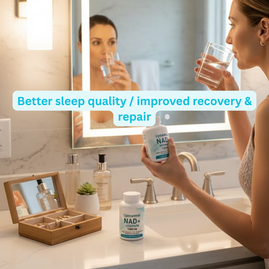 Solara Liposomal NAD+ Ultimate 1,000mg – Advanced Anti-Aging & Energy Formula